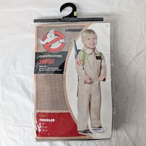 Spirit Halloween Ghostbusters Jumpsuit Toddler Costume 3T/4T